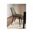 Стул SIGNAL CHIC Brego 77 оливковый/черный